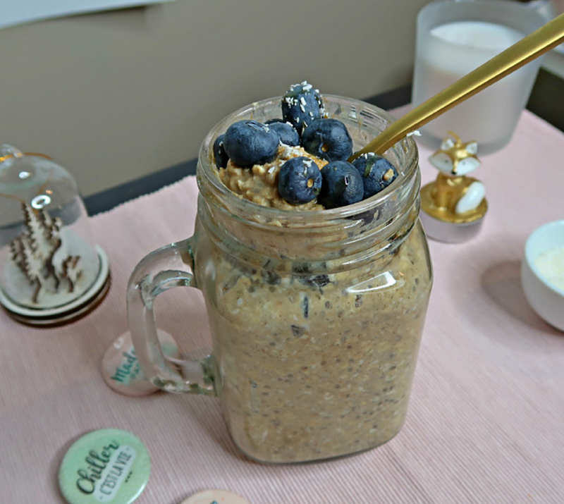 Lazy Blueberry Oats