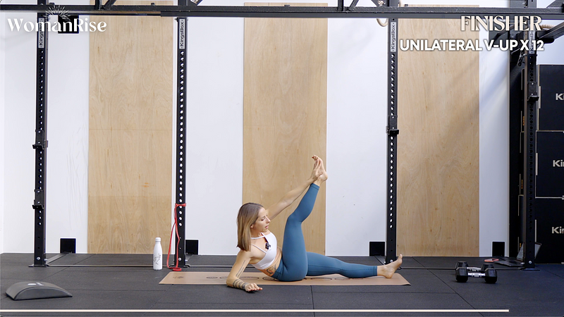 HIIT FOR TIME / FINISHER WOMANRISE 1 - CYCLE 1