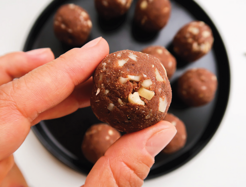 Bliss Balls Amandes-Chocolat