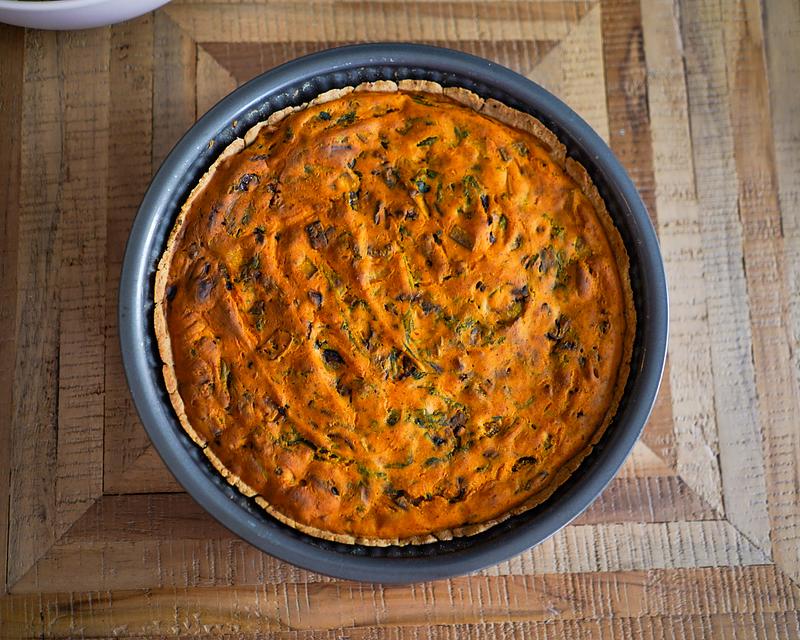 Quiche au potimarron