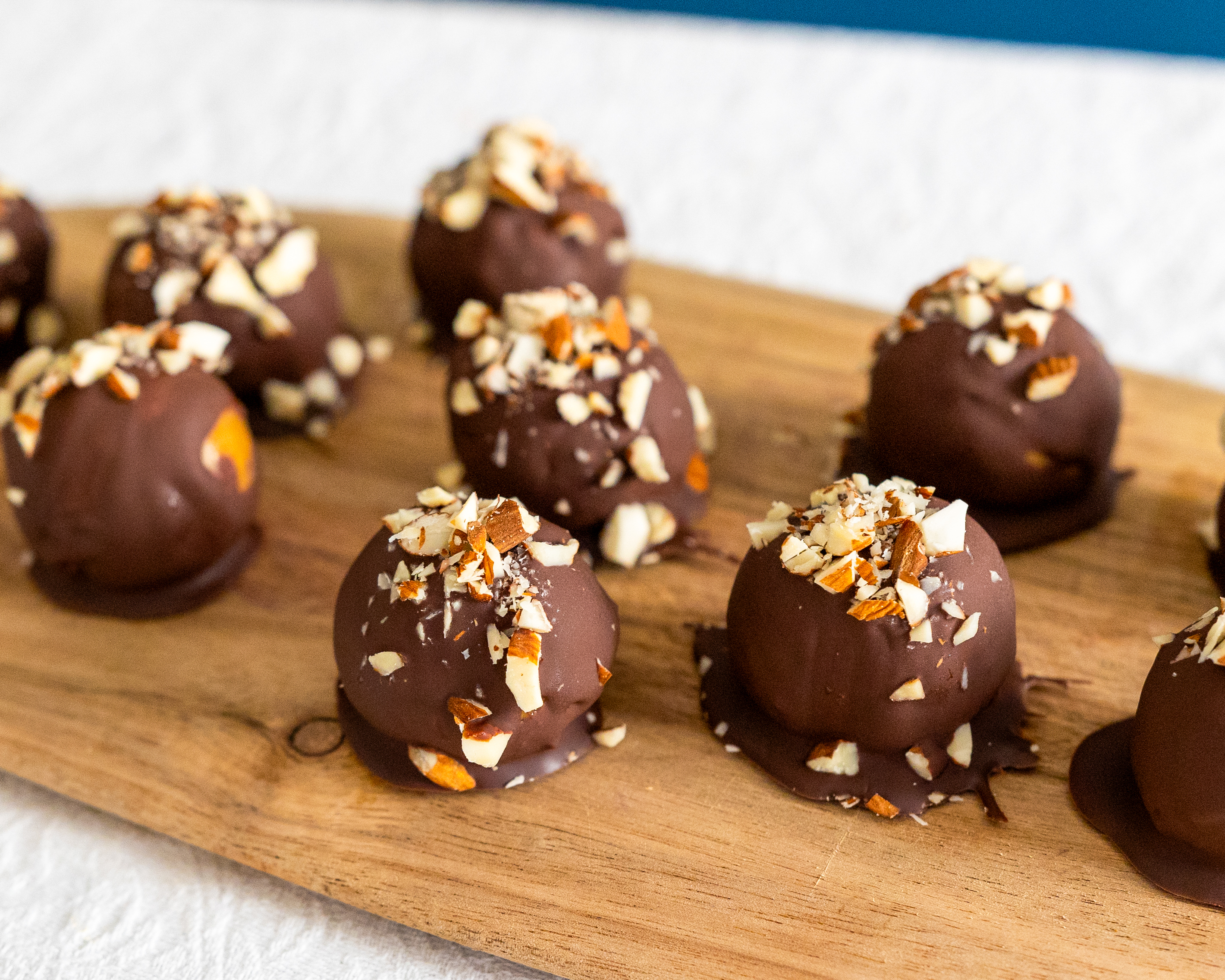Bliss balls chocolat amandes