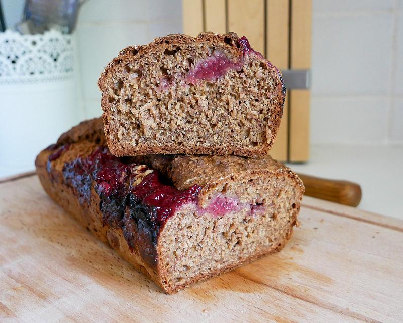 PB & Jam Banana Bread