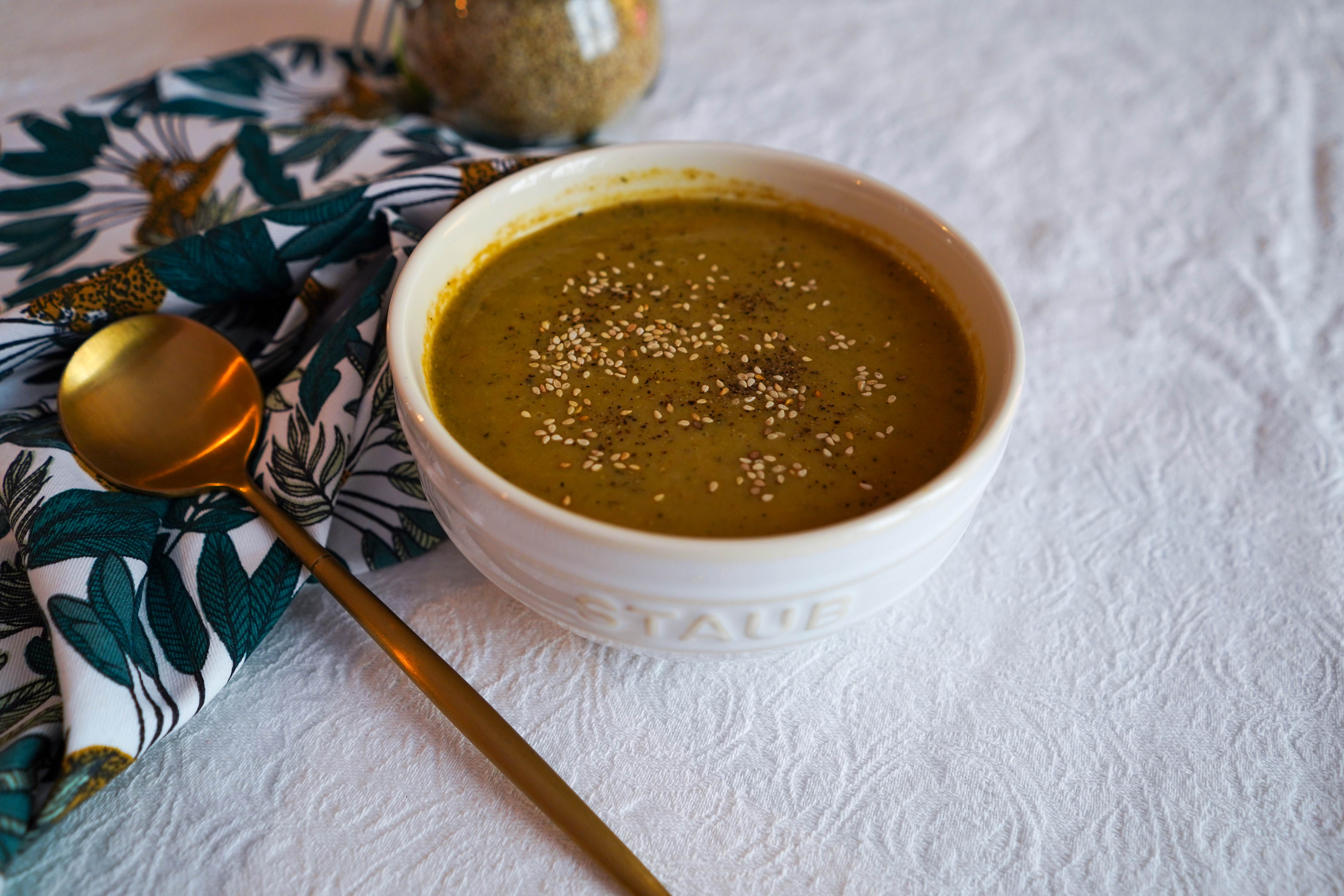 Soupe prébiotique réconfortante