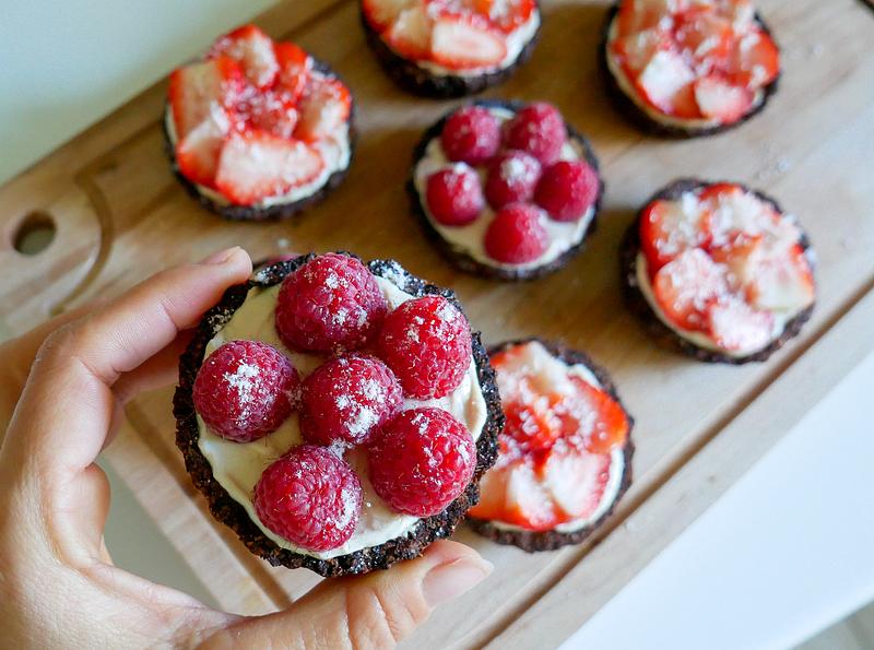 Tartelettes aux fruits rouges