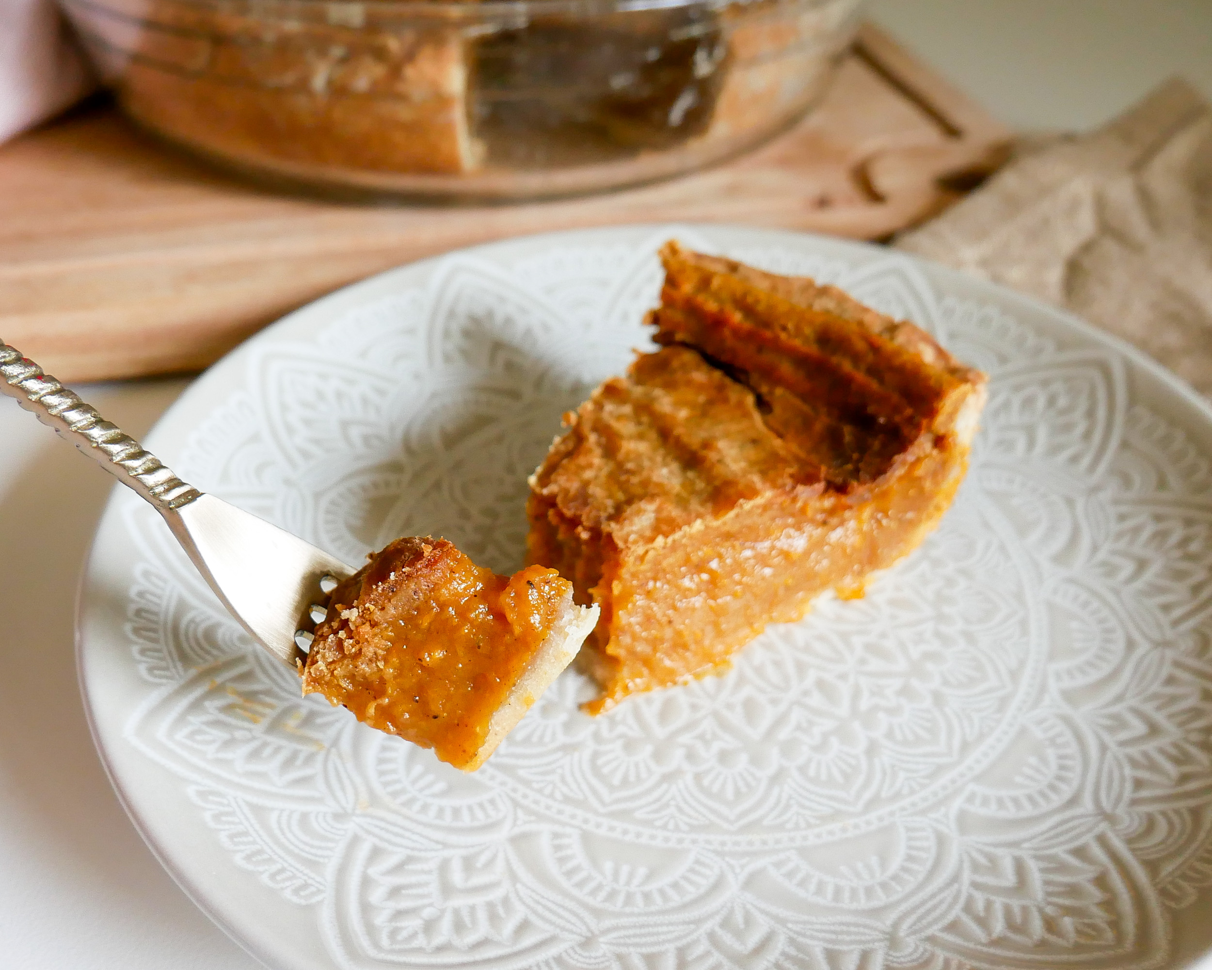 Tarte à la patate douce