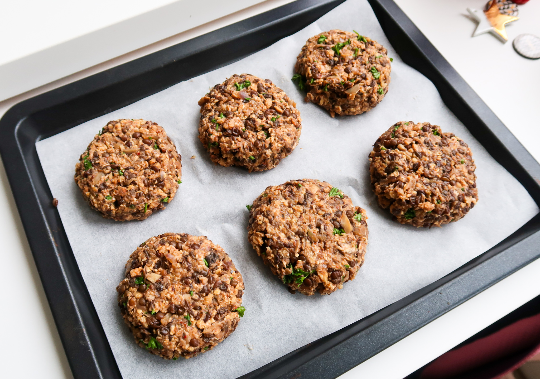 Steaks de Lentilles