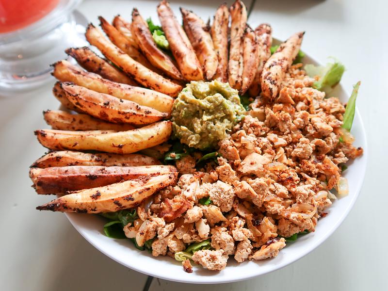 Tofu Brouillé BBQ