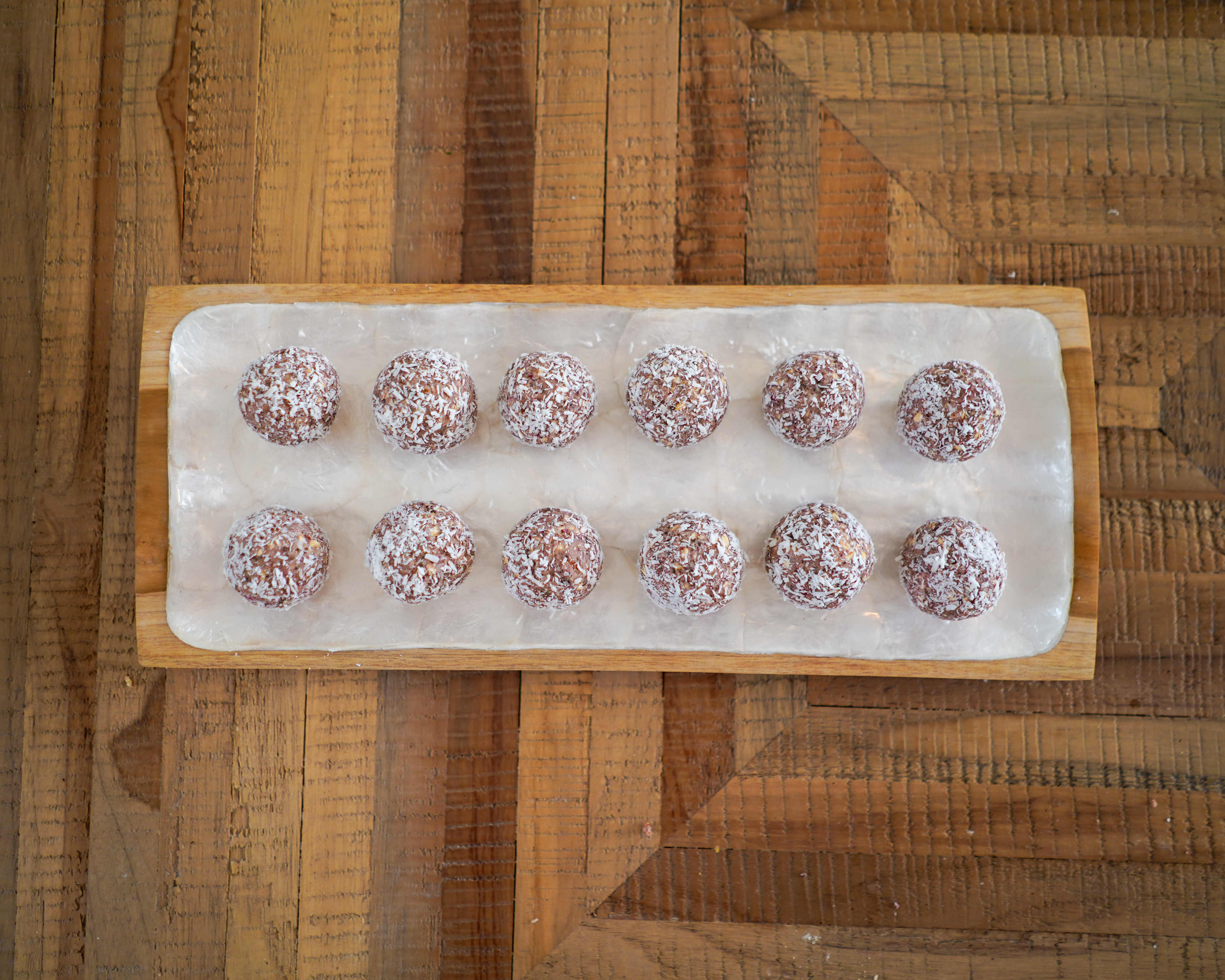 Bliss balls fraise-vanille