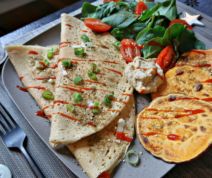 Galette de pois chiches
