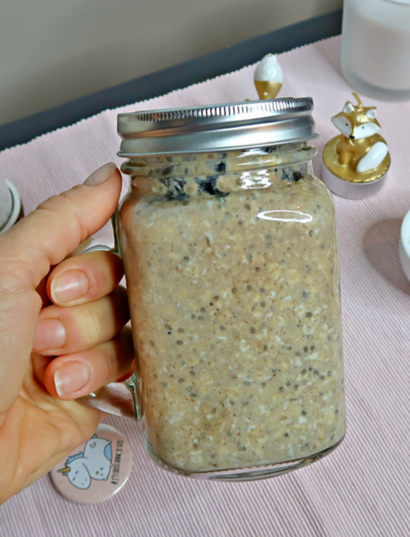 Lazy Blueberry Oats