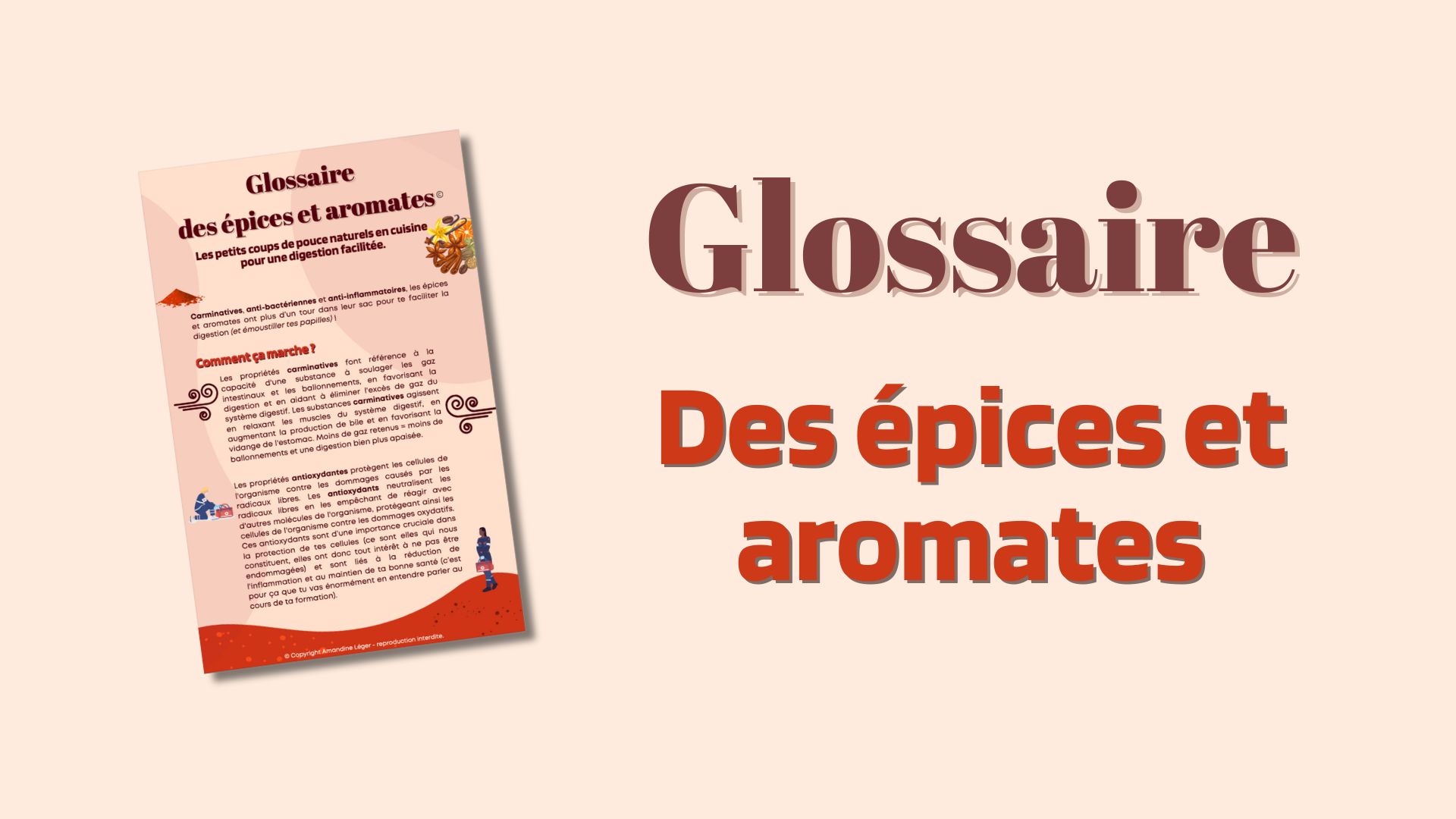 Glossaire des épices et aromates