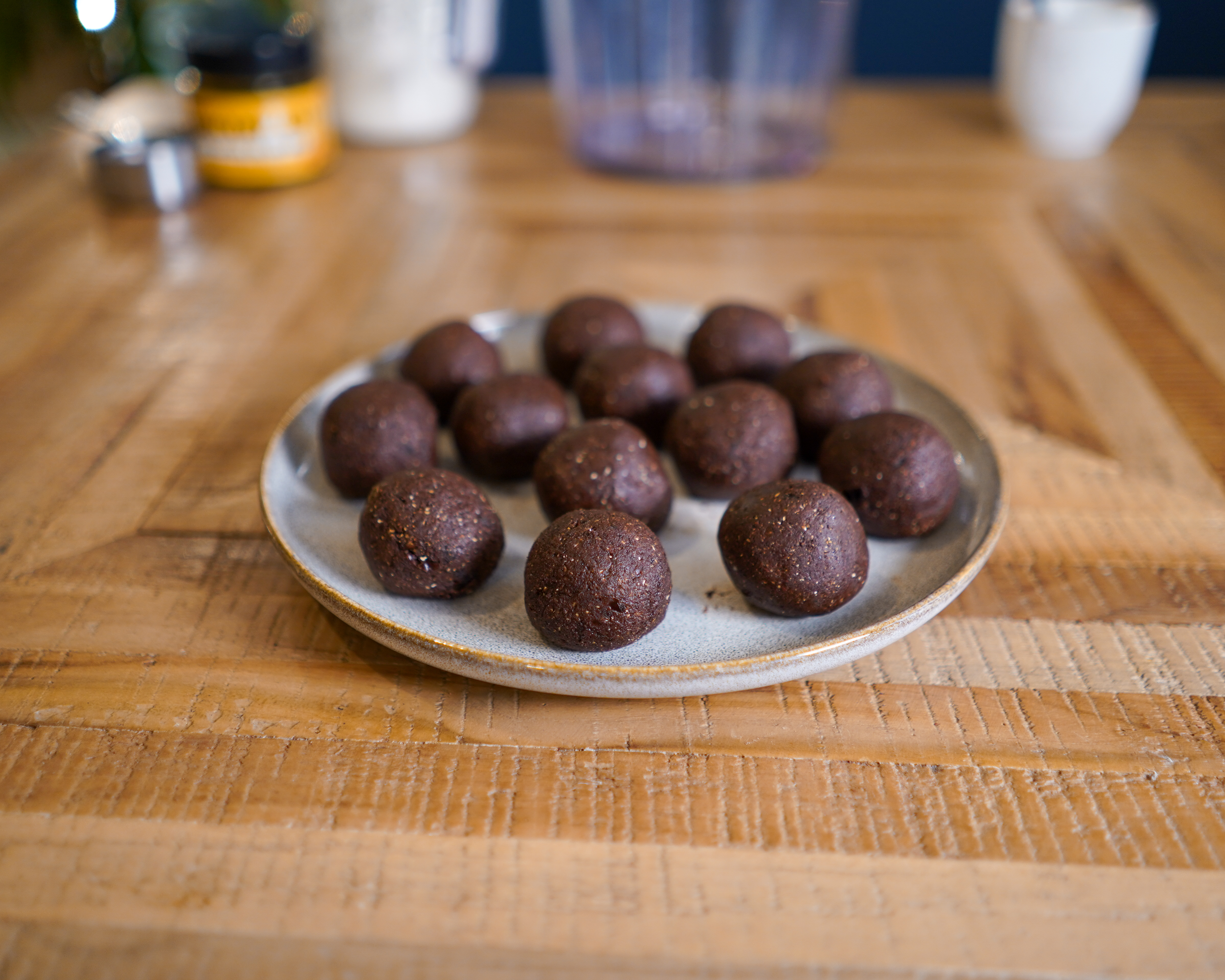 Bliss balls coffee fudge