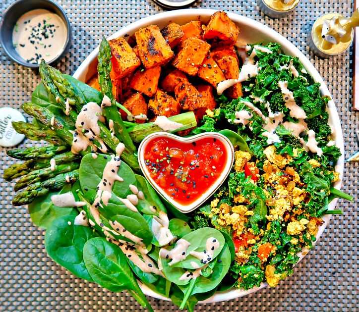 Scrambled Tofu Bowl