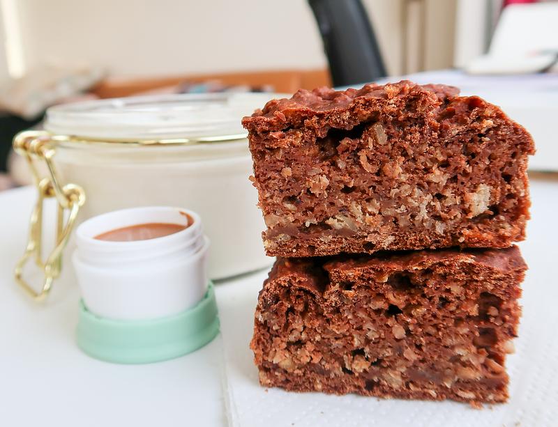 Breakfast Oatmeal Brownie