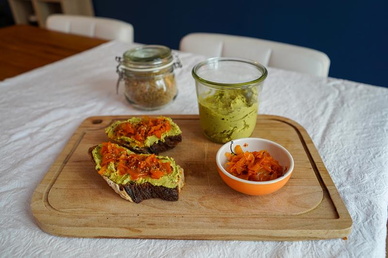 Tartinade au Basilic