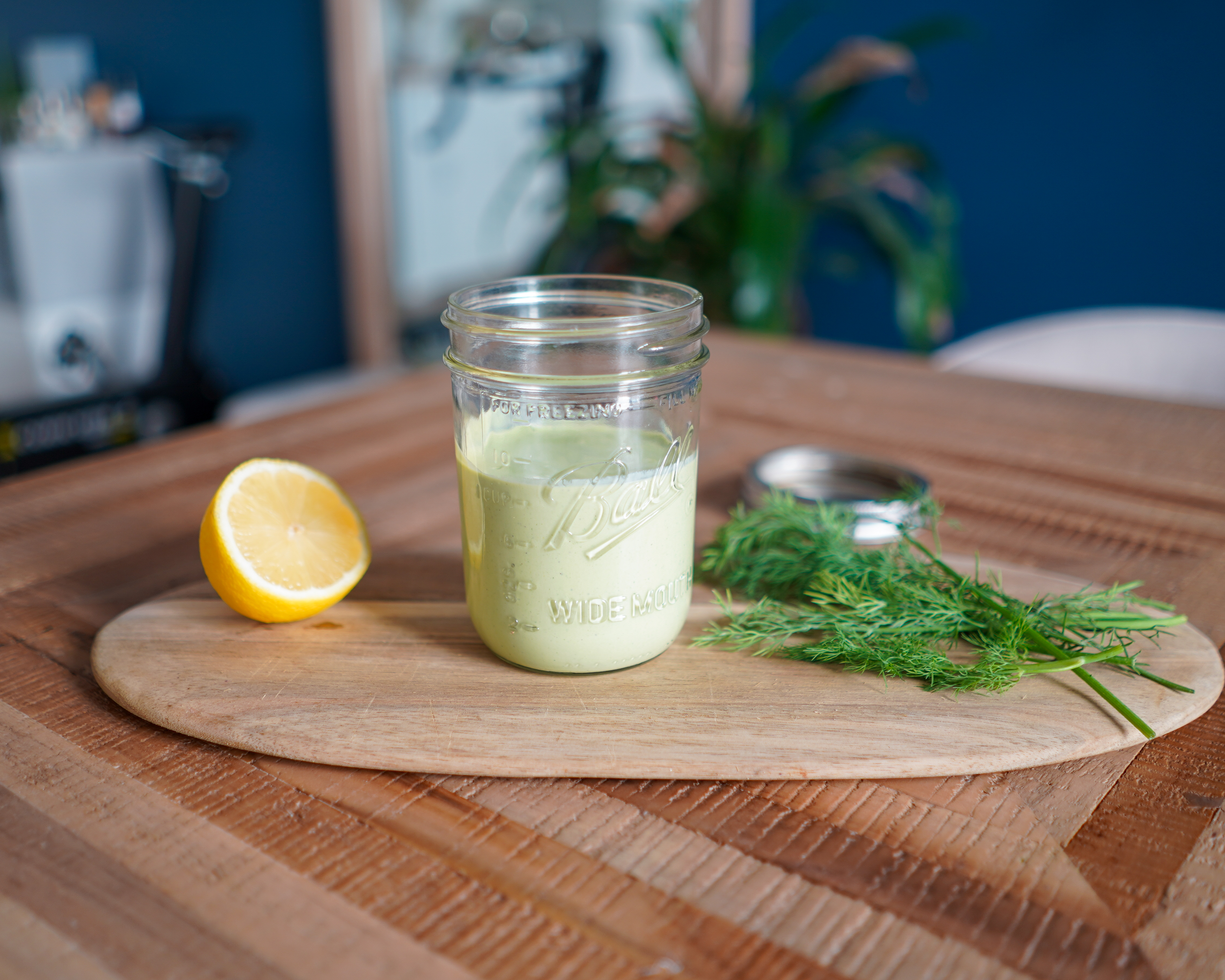 Sauce crémeuse à l'aneth