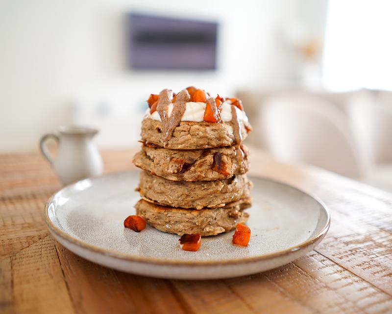 Pancakes aux abricots