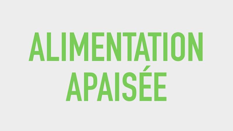 #16 Une alimentation apaisée