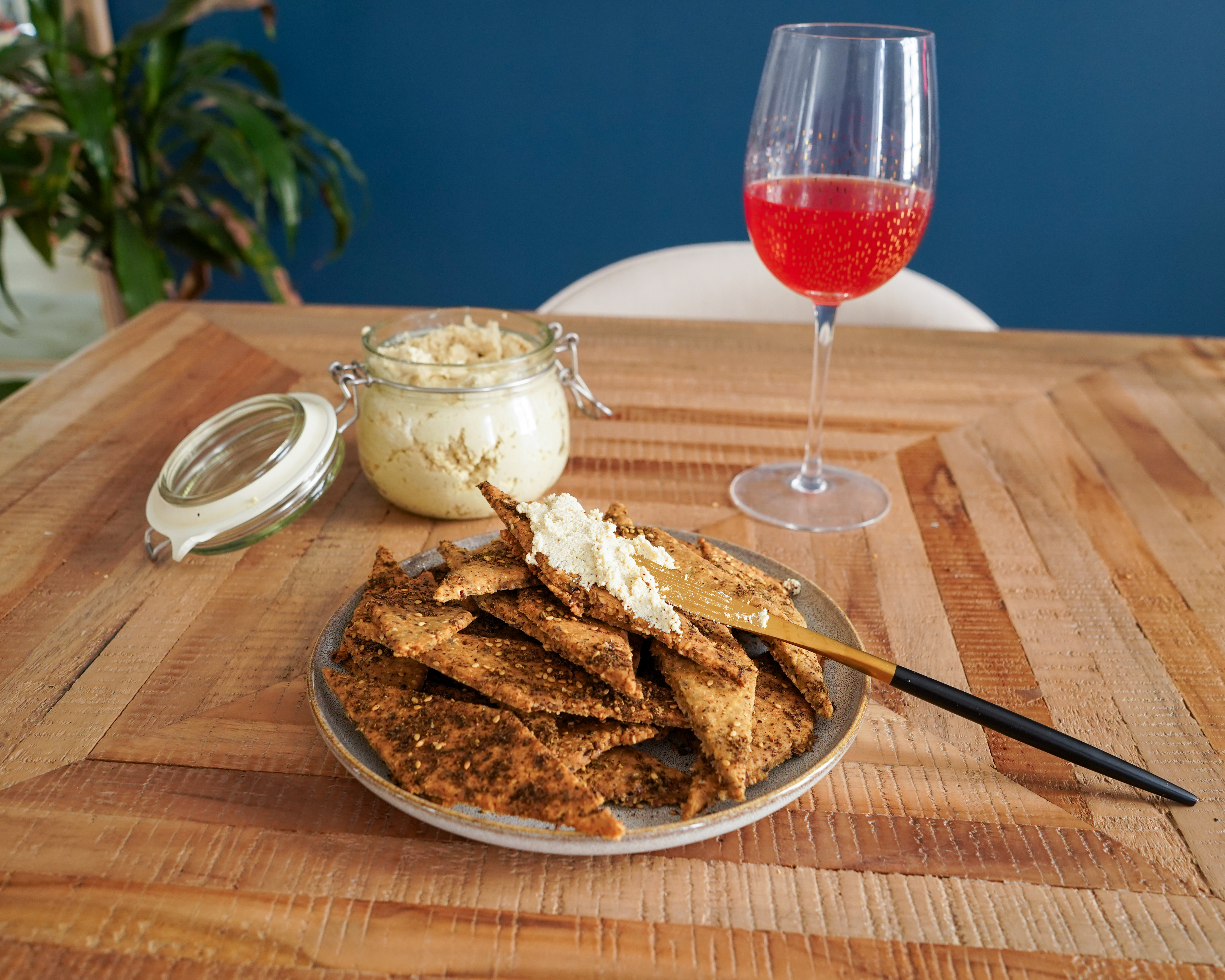 Crackers au Zaatar