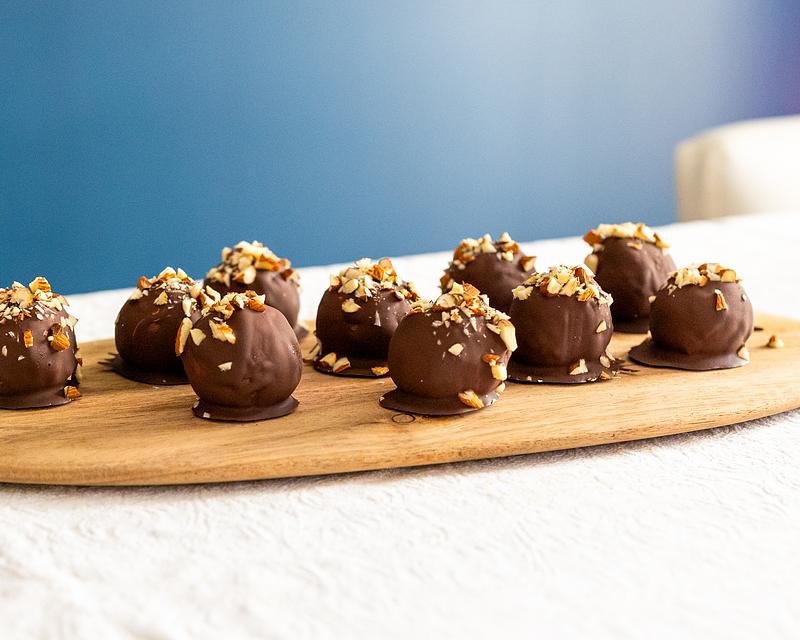Bliss balls chocolat amandes