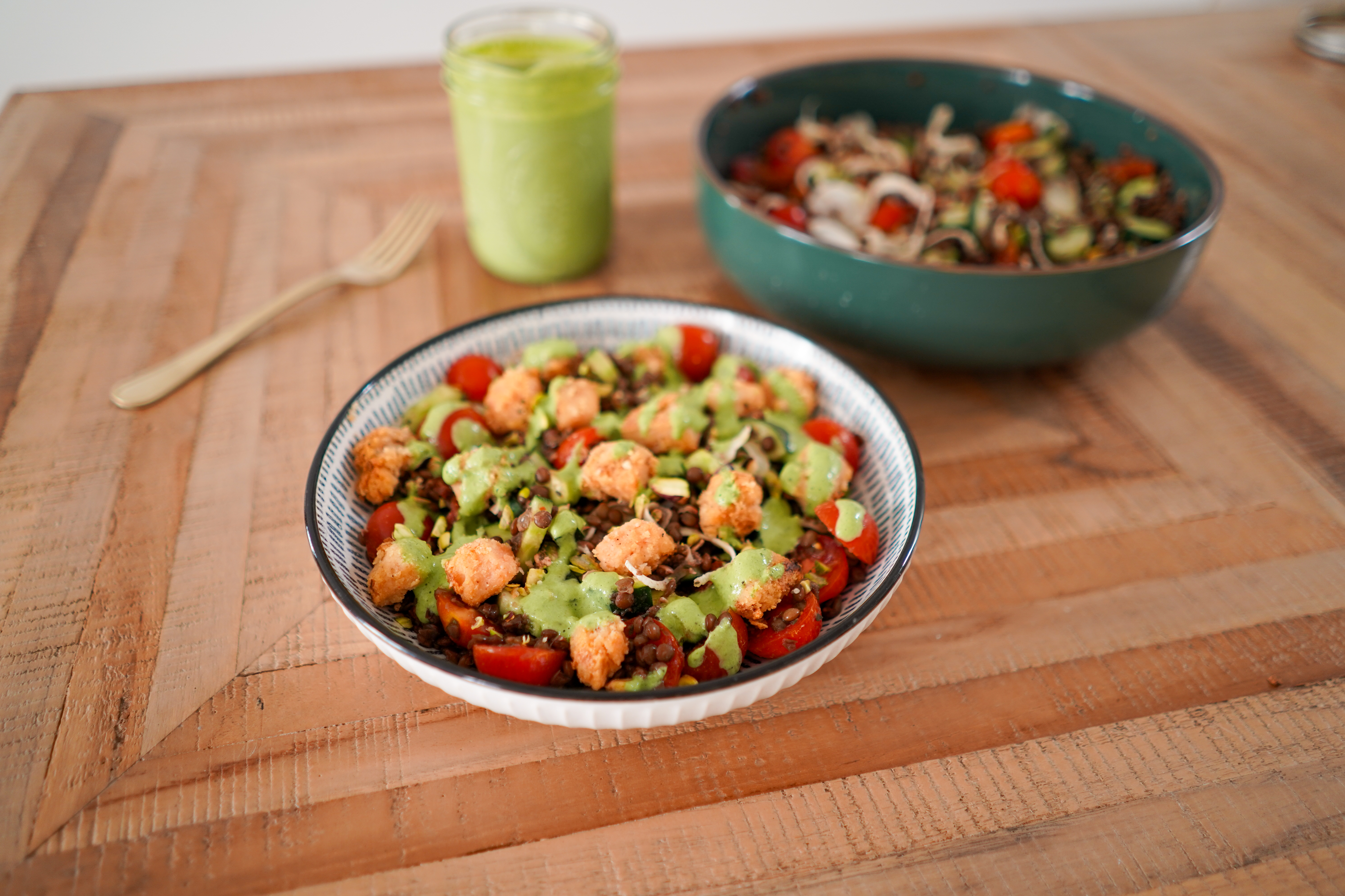 Salade lentilles lovers