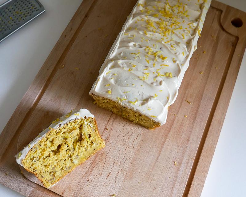 Cake citron - graines de chia