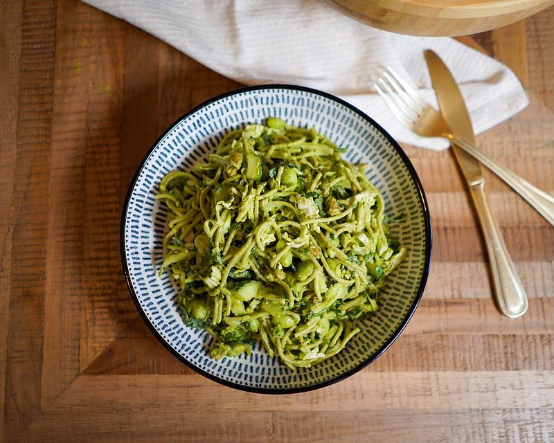 Green Goddess pasta salad