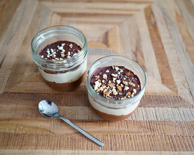 Pudding surprise choco-vanille