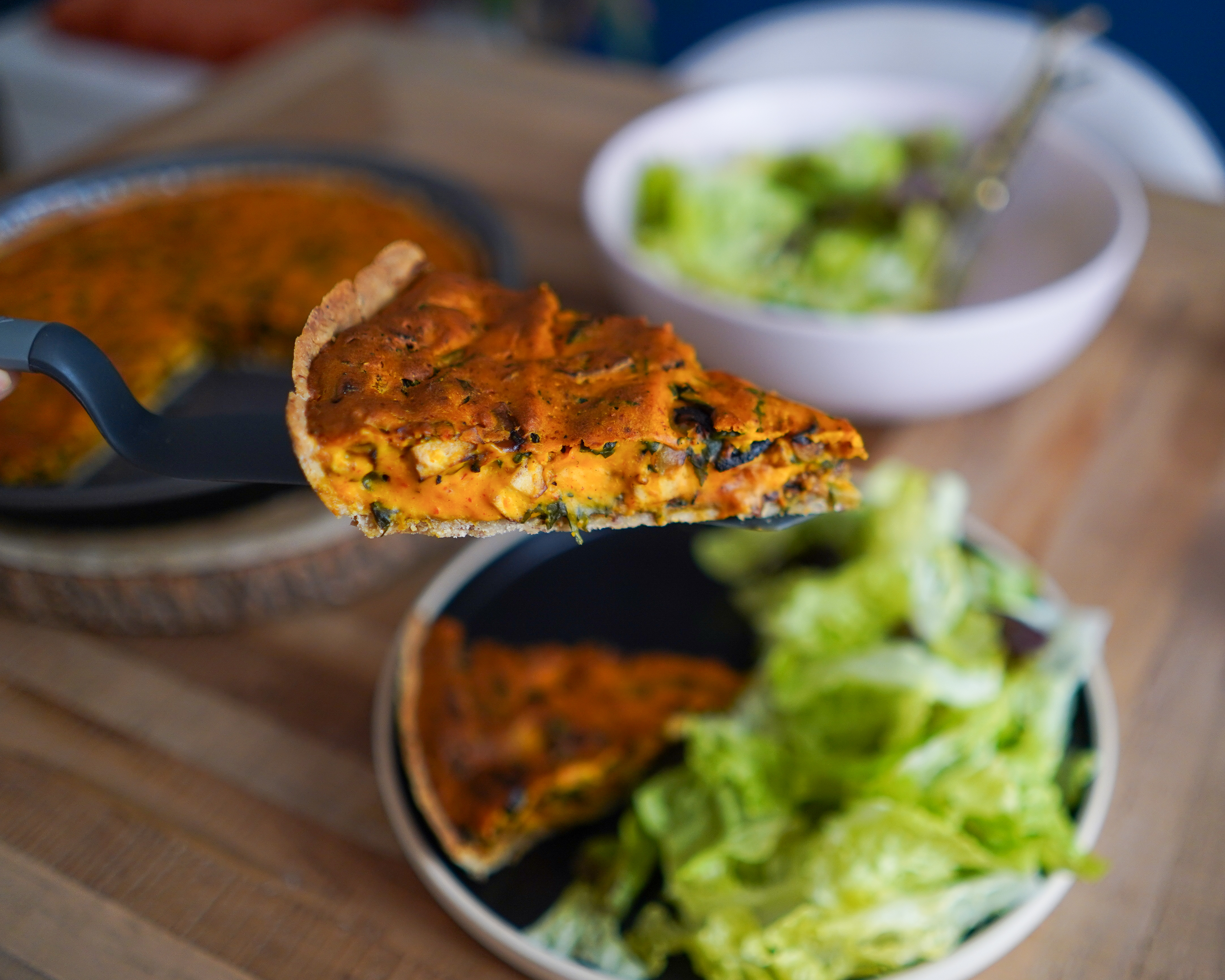 Quiche au potimarron