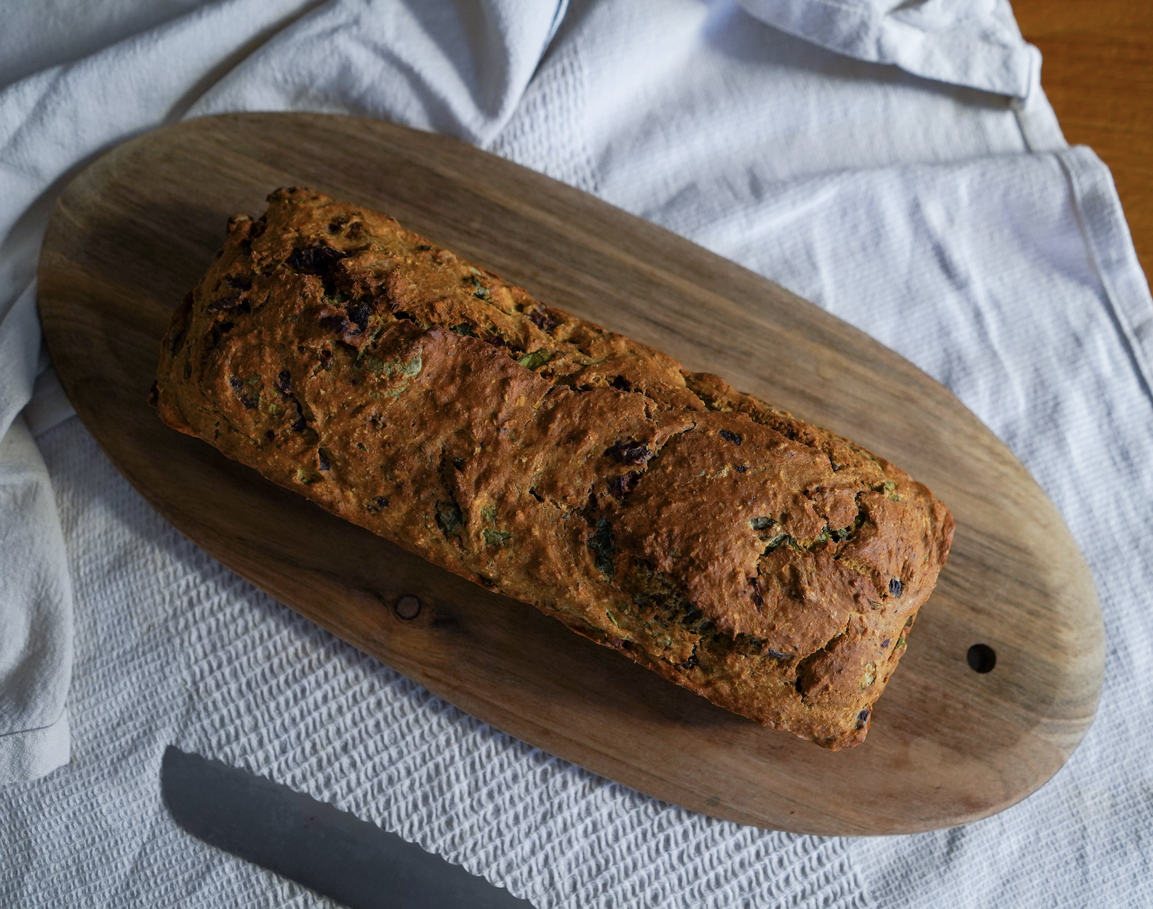 Cake basilic - tomates séchées