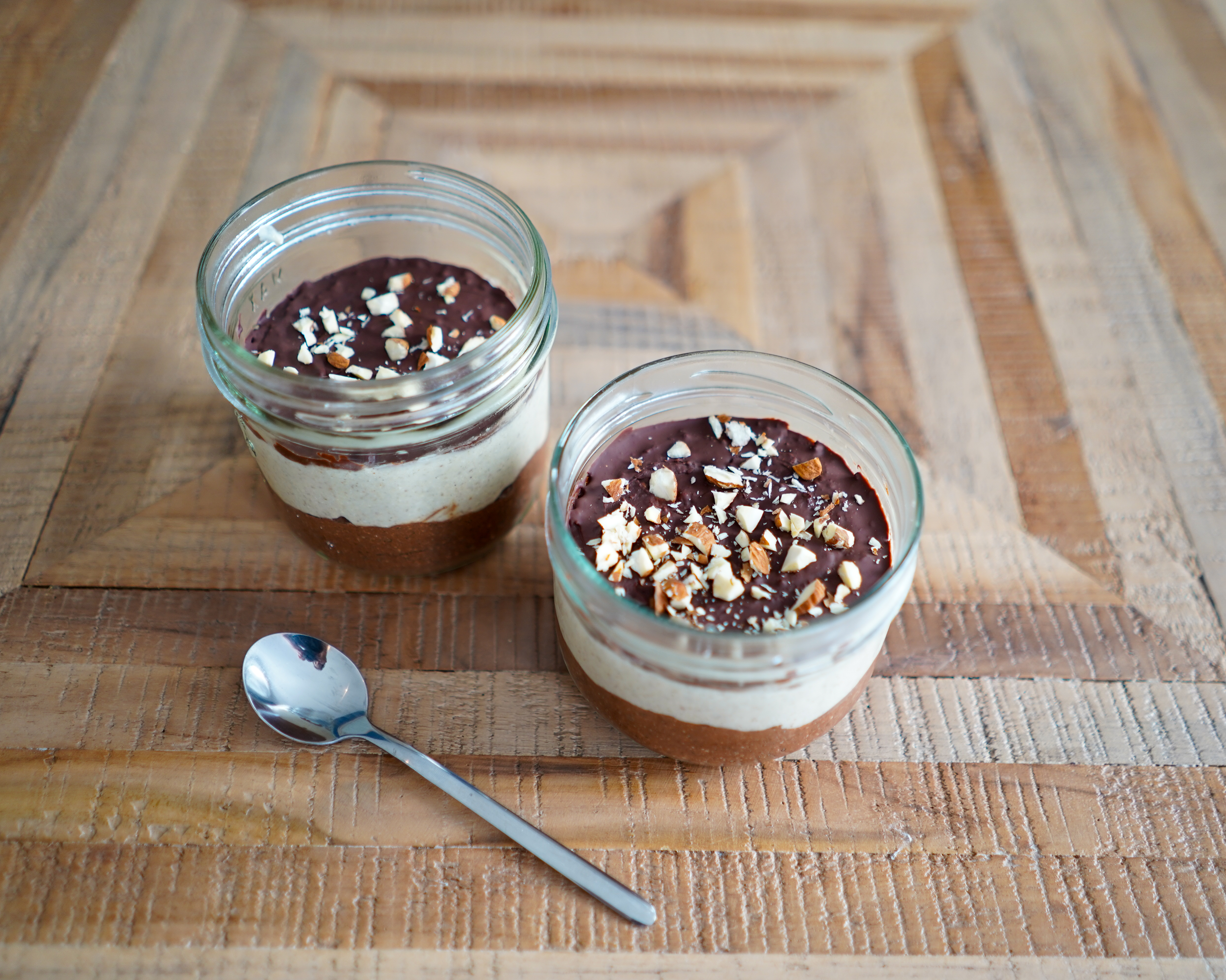 Pudding surprise choco-vanille