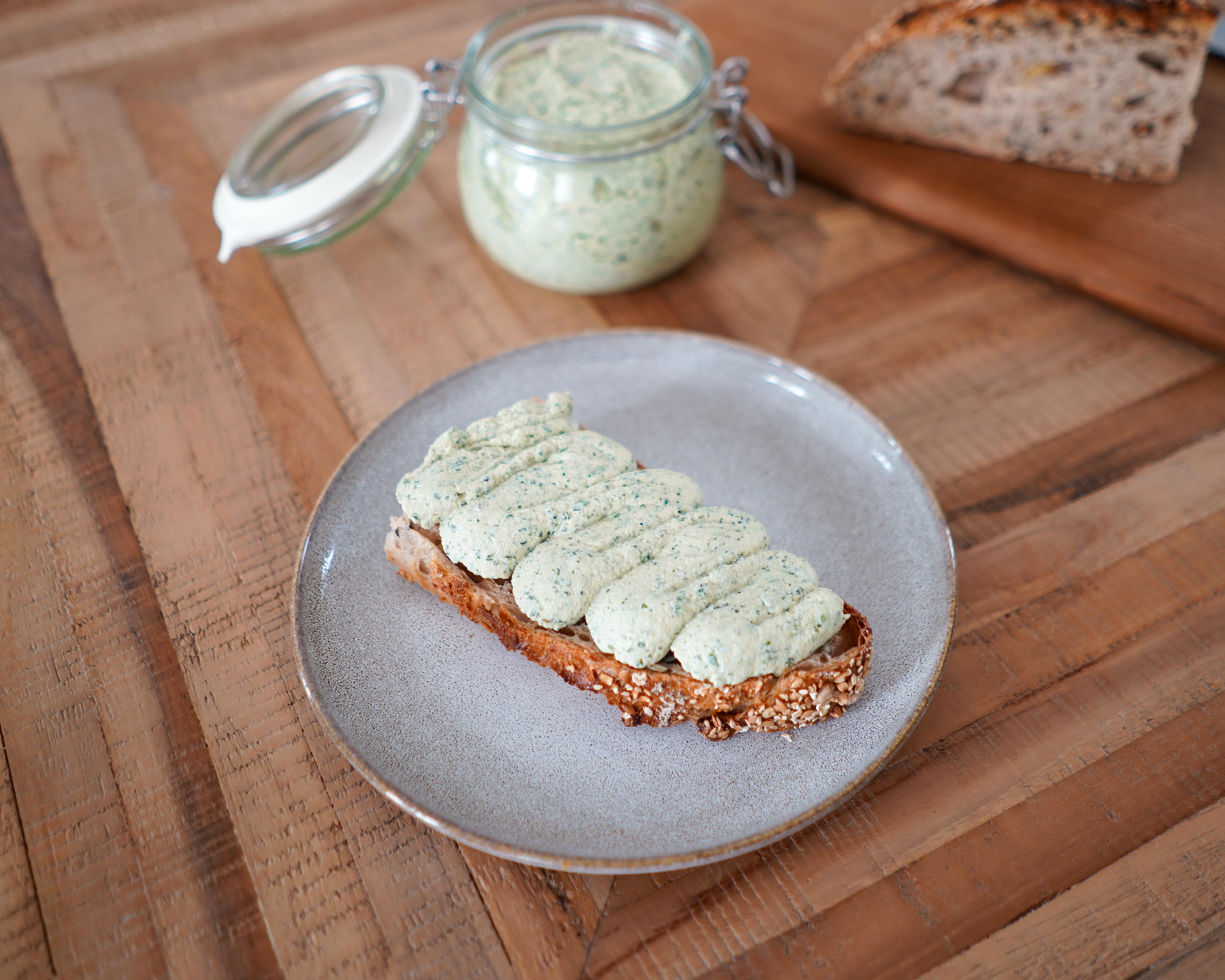 Ricotta de tofu menthe-basilic