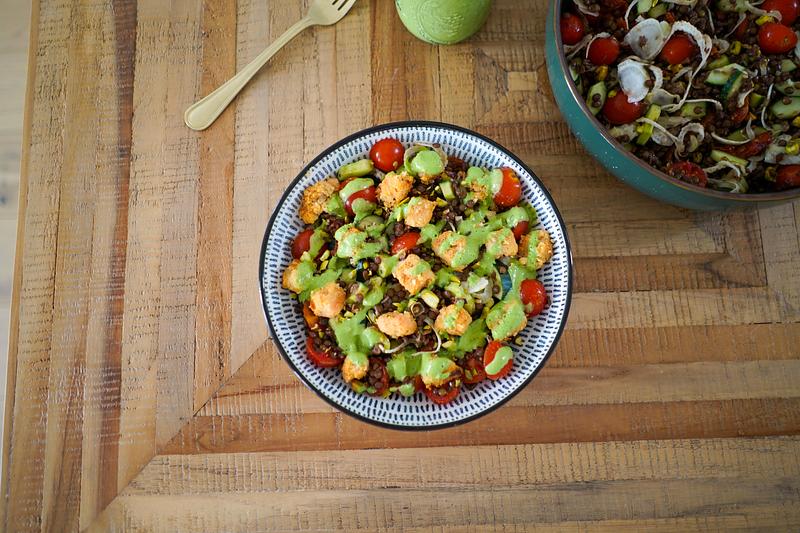Salade lentilles lovers