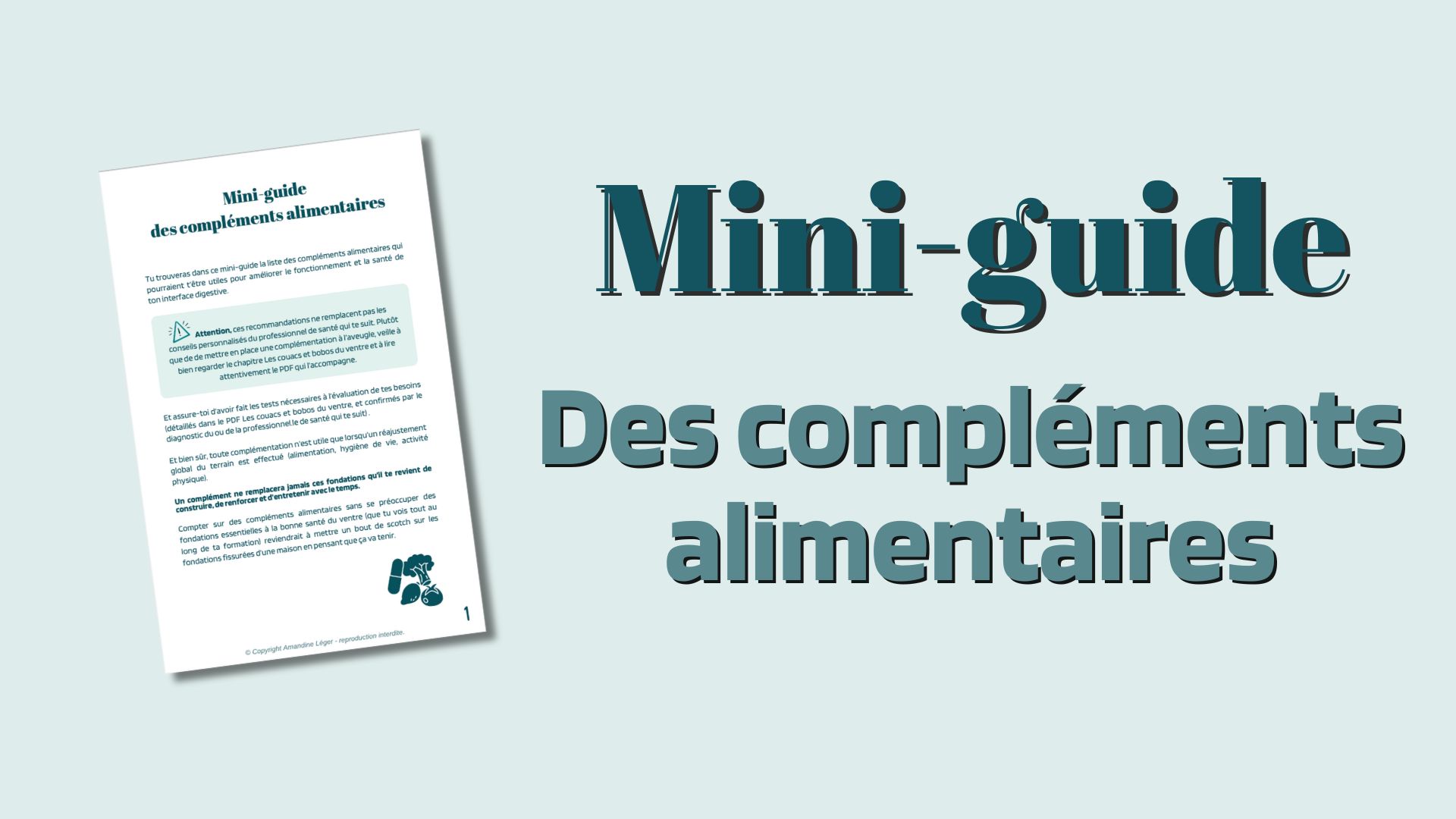Mini guide des compléments alimentaires