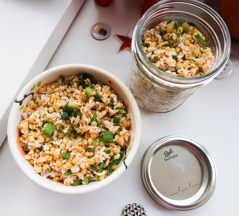 Riz au Lentilles