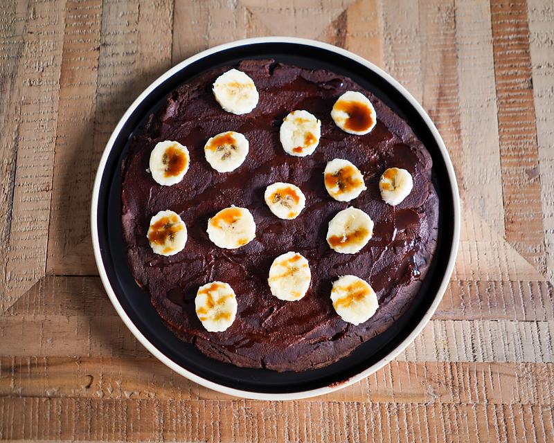 Pancake géant au chocolat