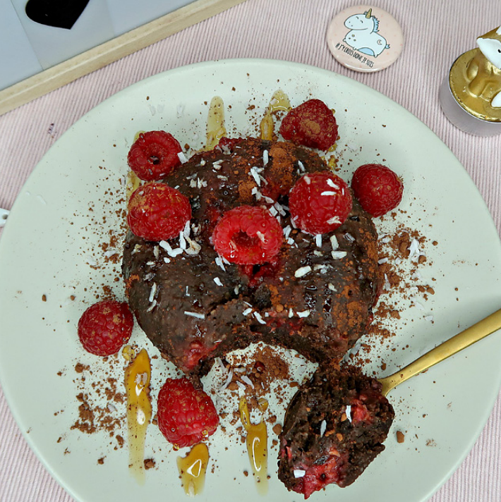 Bowlcake Choco-Framboises