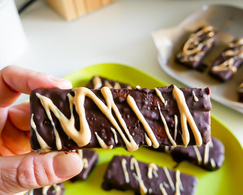 Barres peanut butter - chocolat