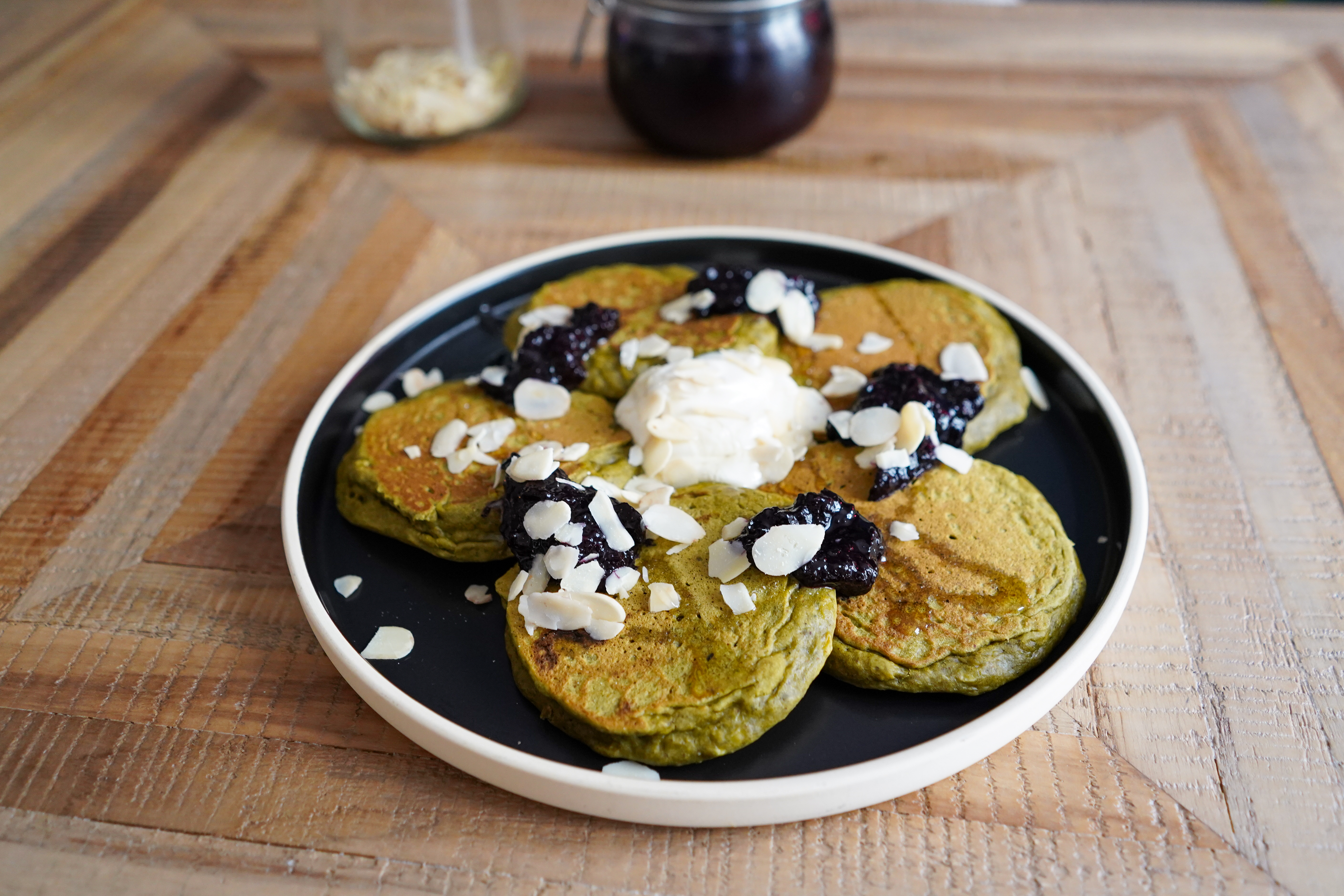 Matcha Pancakes