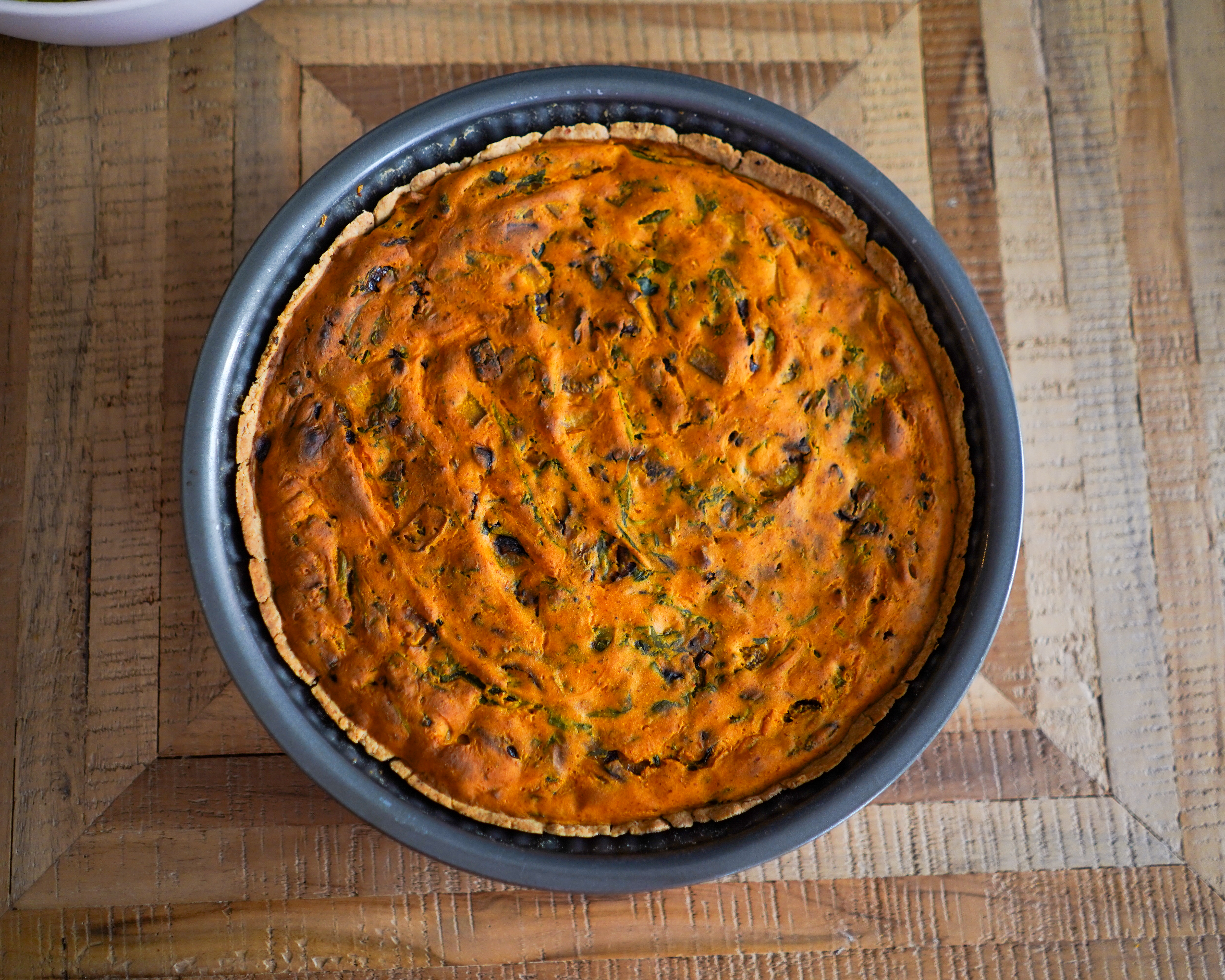 Quiche au potimarron