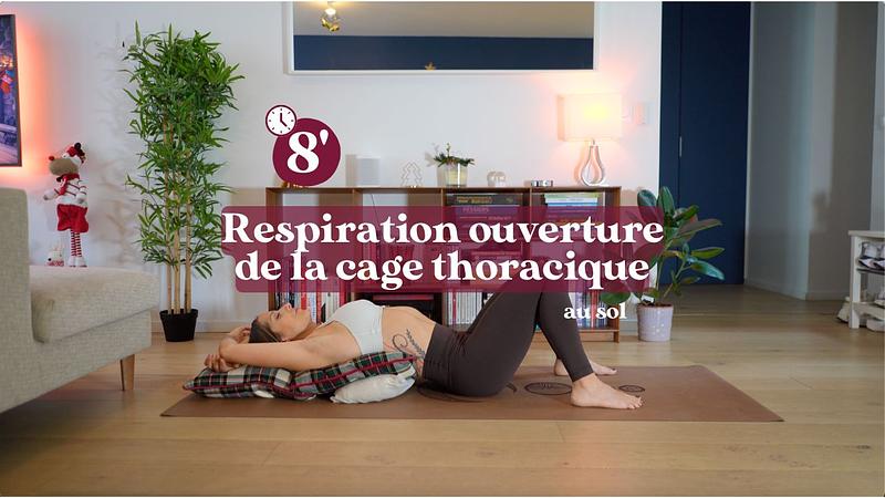Respiration ouverture de la cage thoracique
