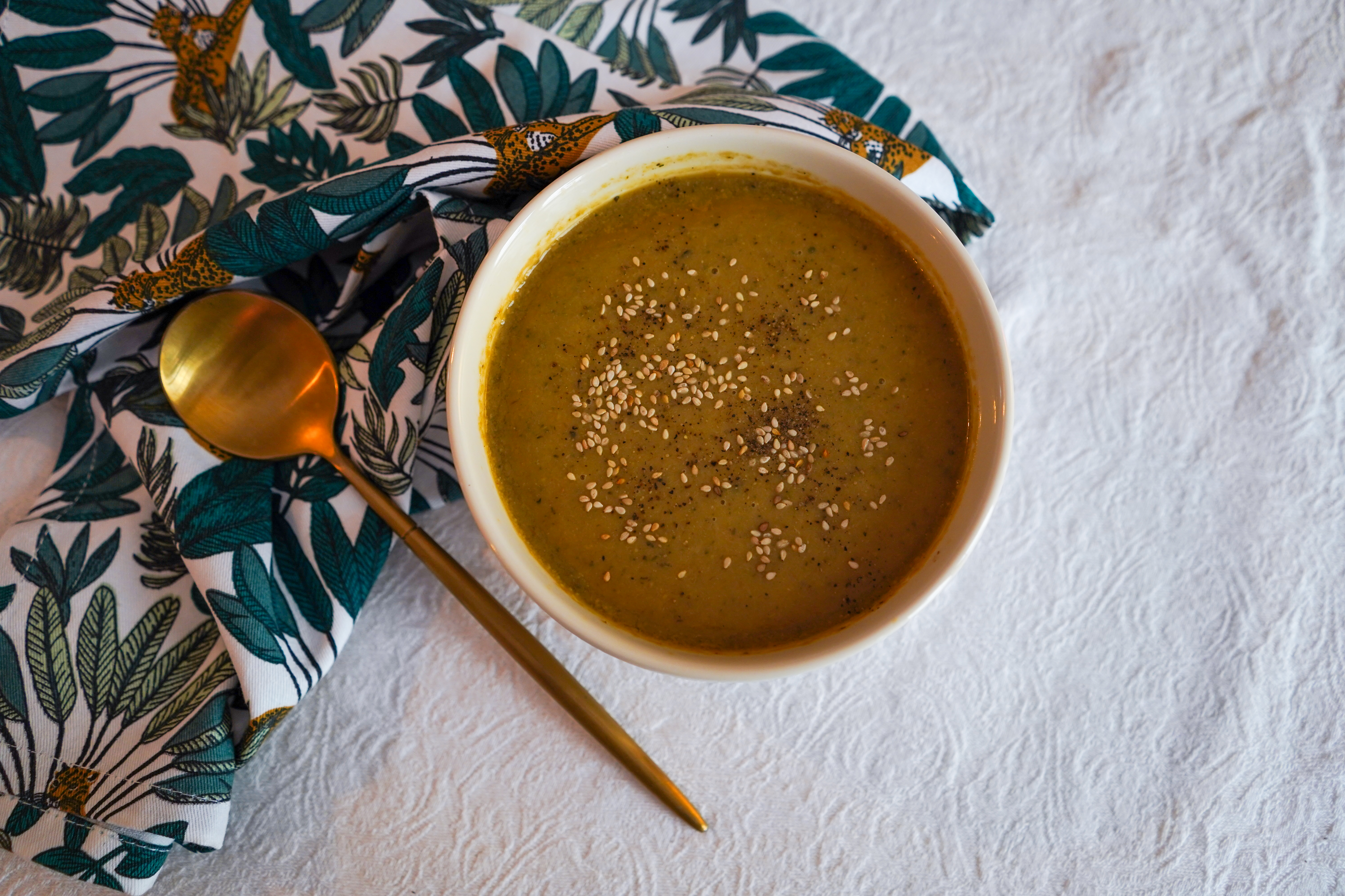 Soupe prébiotique réconfortante