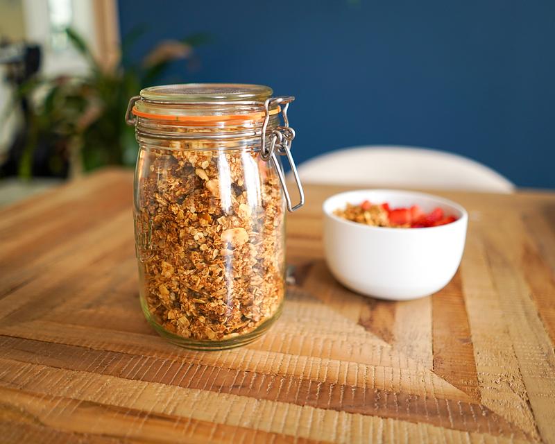 Granola tahini-coco