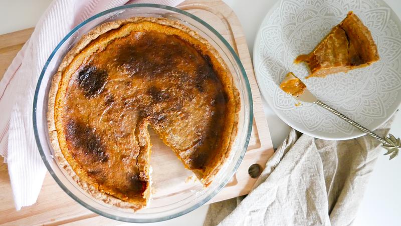 Tarte à la patate douce