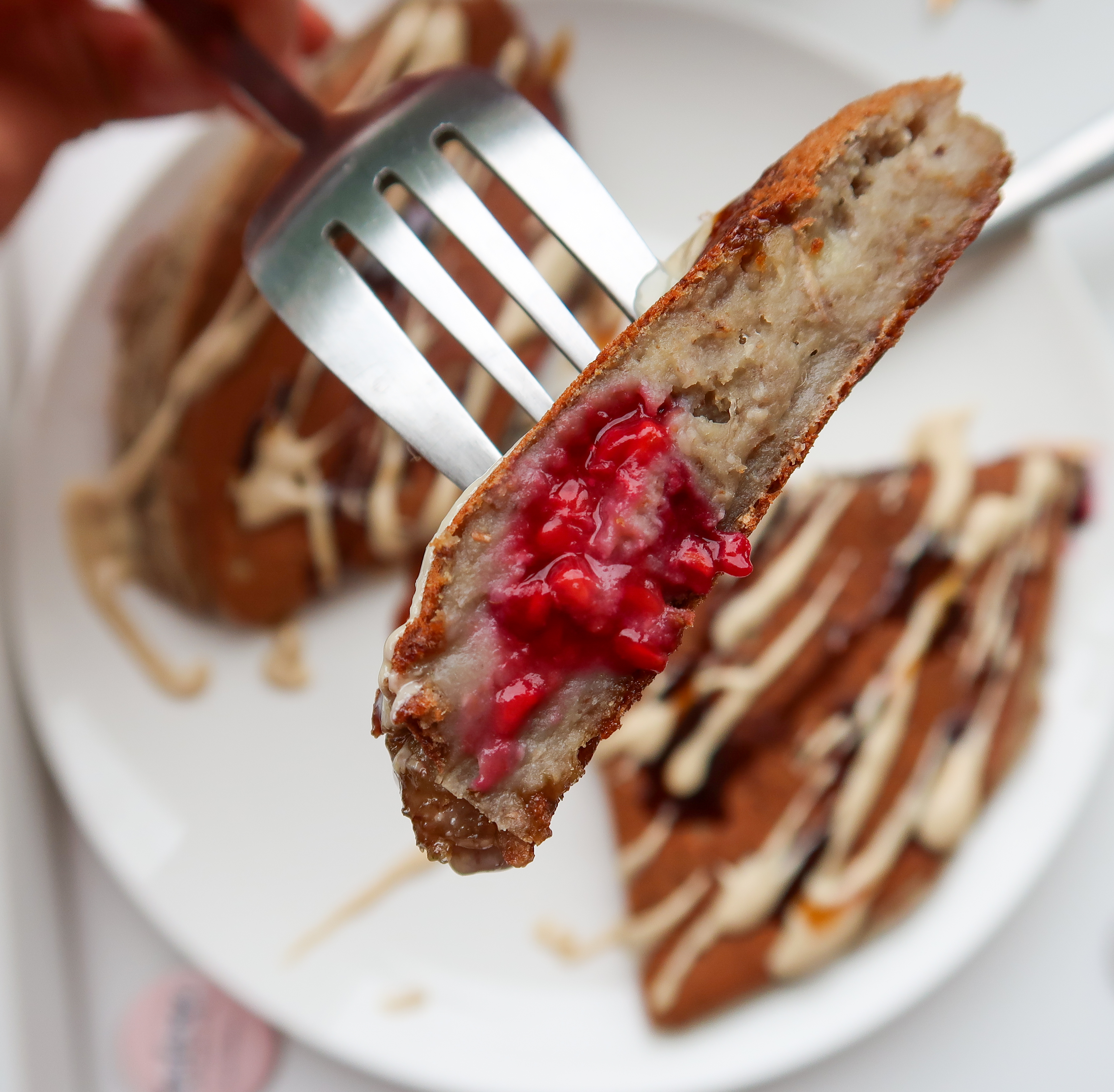 Pancake Géant aux Fruits Rouges