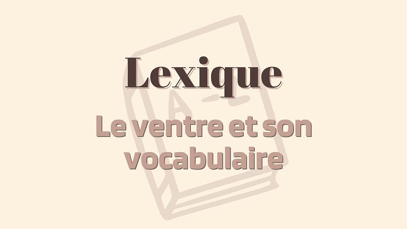 Le Lexique