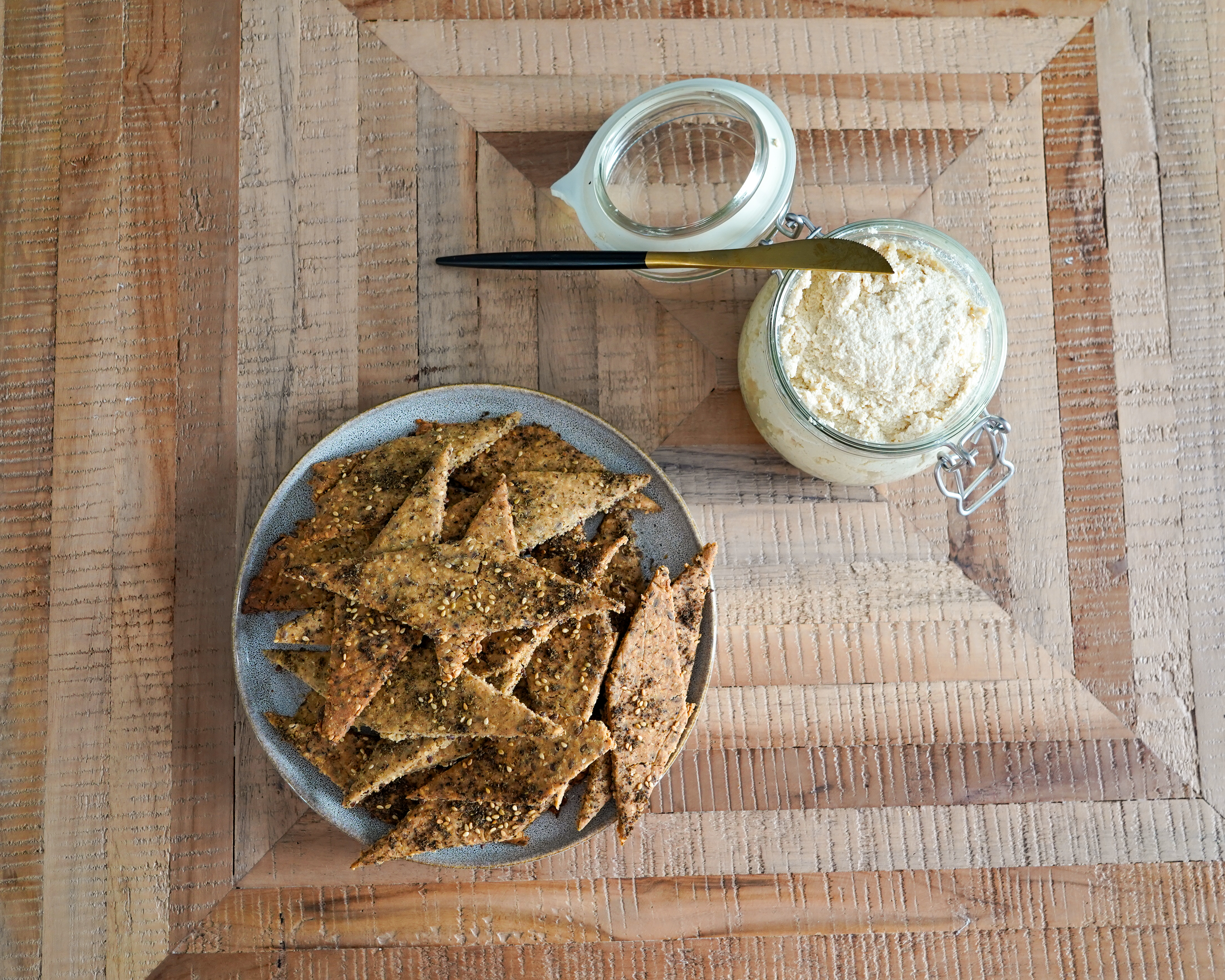 Crackers au Zaatar