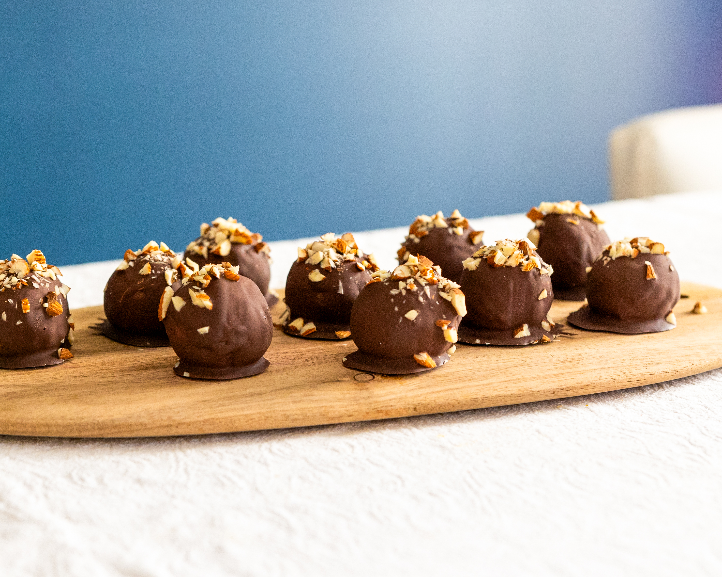 Bliss balls chocolat amandes