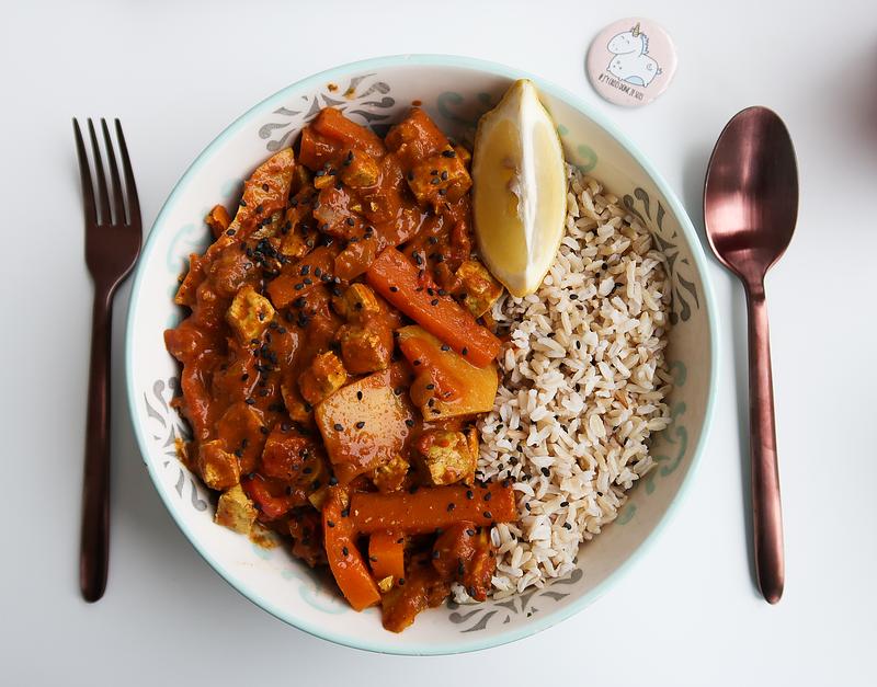 Curry Tofu & Veggies