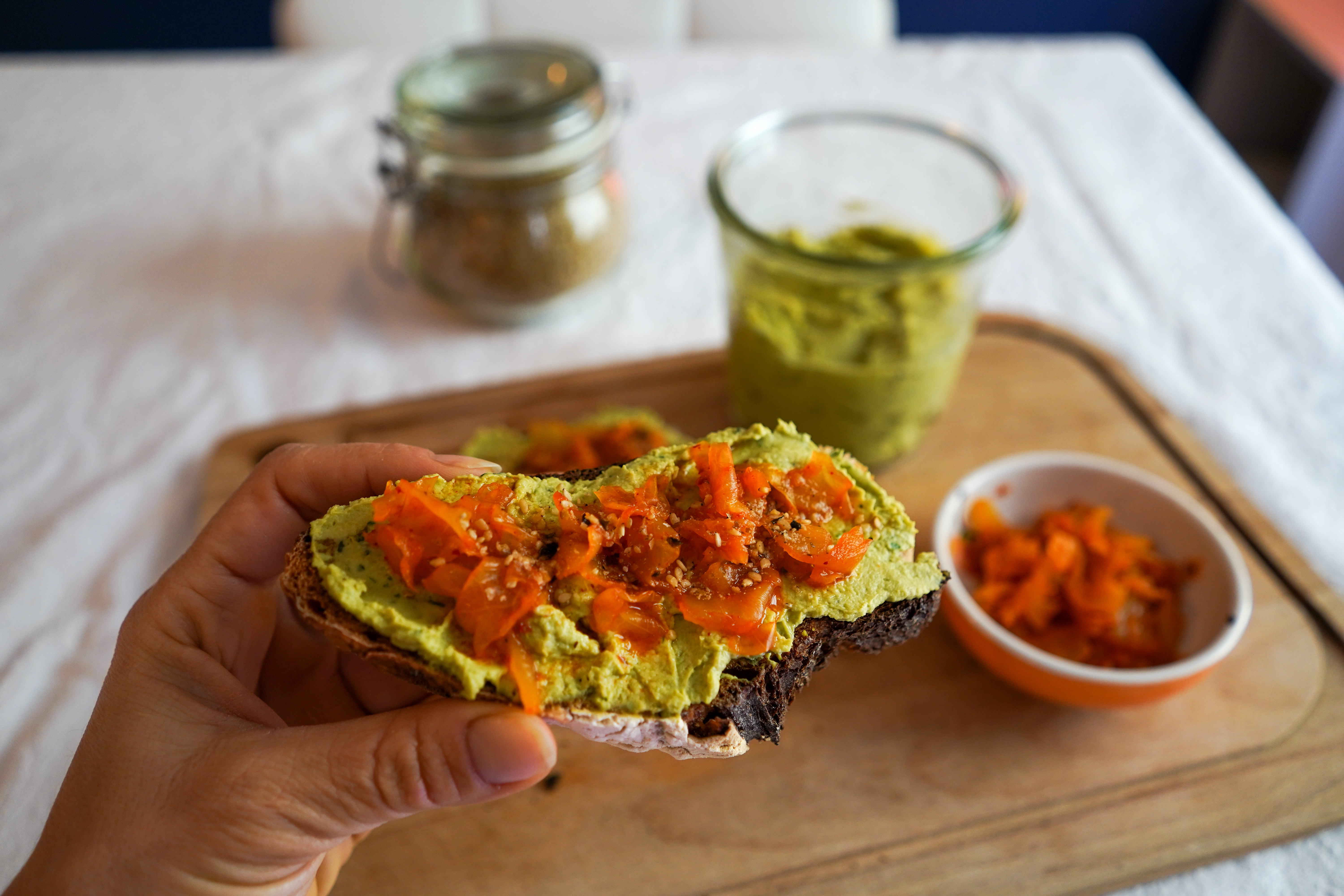 Tartinade au Basilic